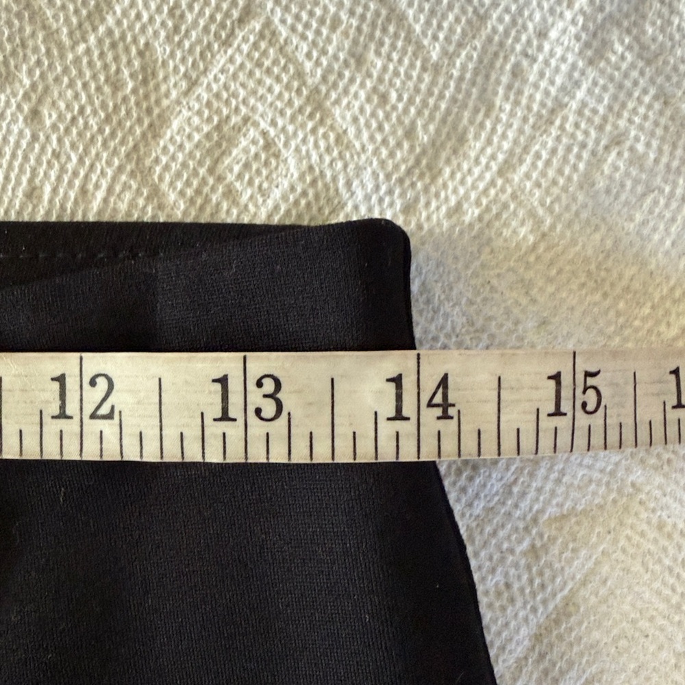 Banana Republic Black Ponte Pull-On Wide Leg Pants Size Small - Picture 8 of 14
